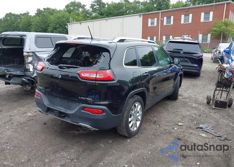 2015 Jeep Cherokee Limited z USA, uszkodzony, nr VIN 1C4PJMDS8FW688382